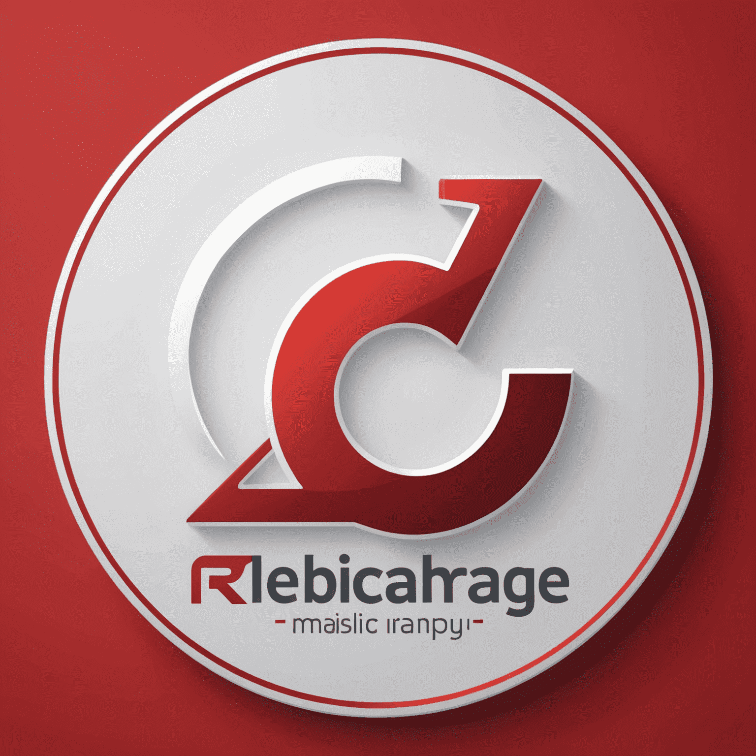 Mobile Recharge company logo in red and white